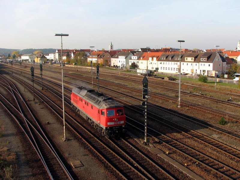 232 614 in Schwandorf (19.10.2006)