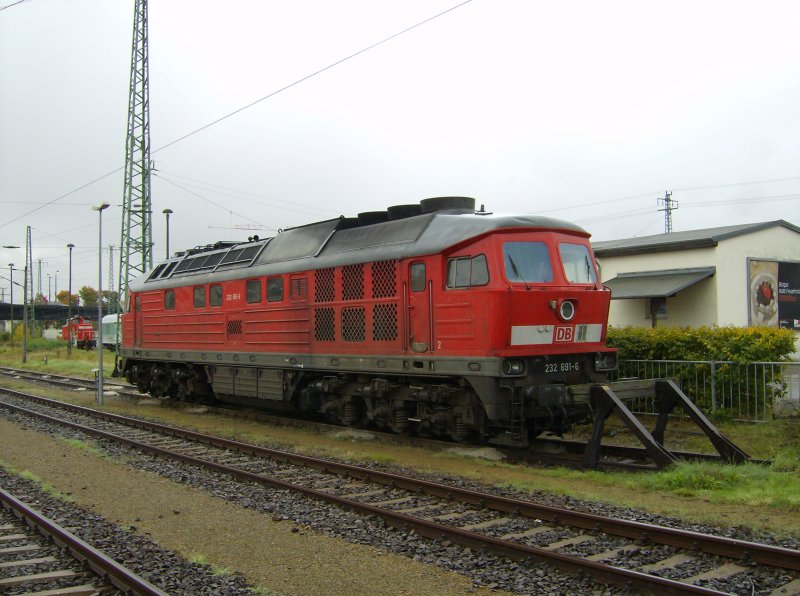 232 691-6 am 06.10.2008 in Cottbus