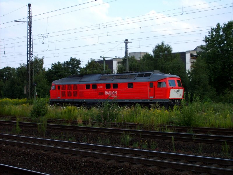 232 906-8 in Oberhausen-Osterfeld-Sd am 31.07.2008.