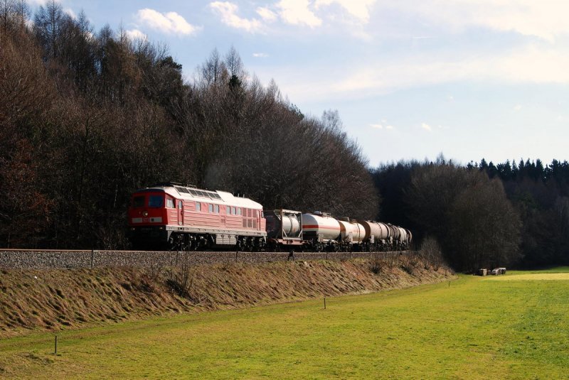 233 043 mit FZ 56523 beim Bslhusl (09.02.2007)
