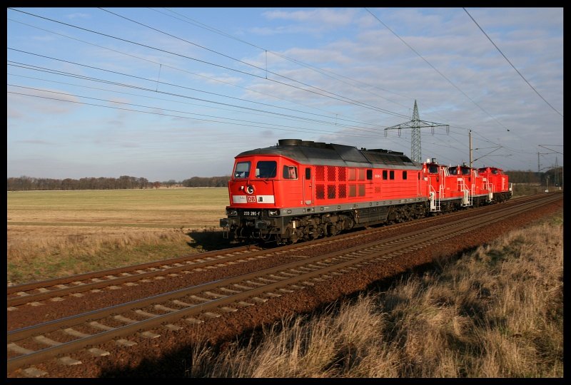 233 289, 2x 362 ... und am Ende 298 308, 09.02.08, Nudow