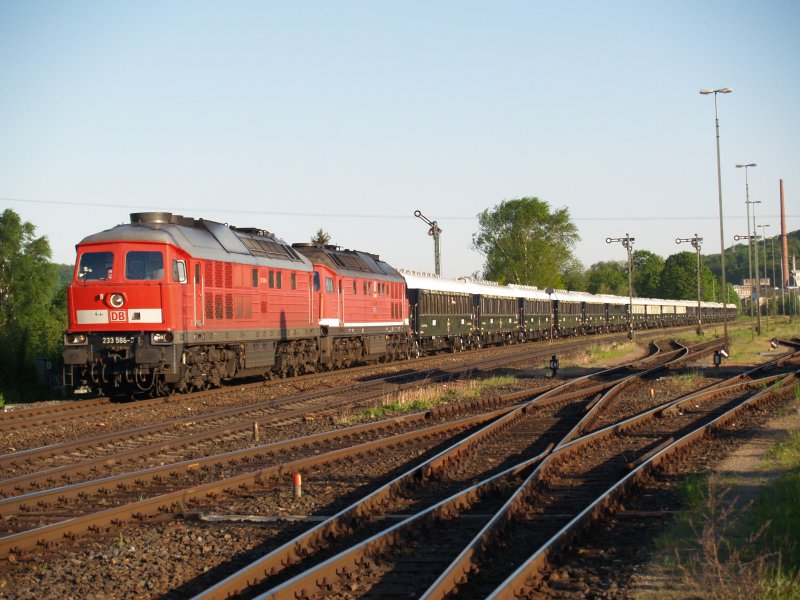 233-580 und 232-690 am 10.05.2008 in Luitpoldhtte