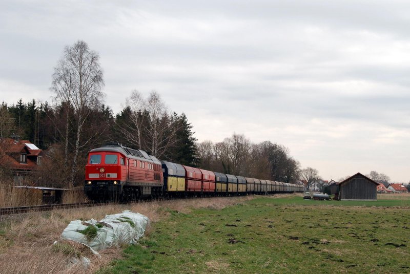 233 636 mit CS 60427 in Haag a.d. Amper (05.03.2007)