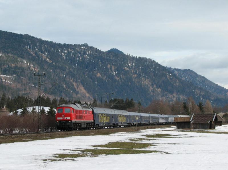 233 709 mit CNL 319 vor Garmisch Partenkirchen (25.03.2006)