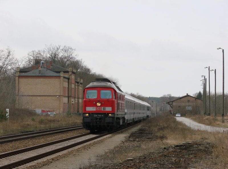 234 144-4 am 23.02.2008 in Mncheberg als EC nach Polen