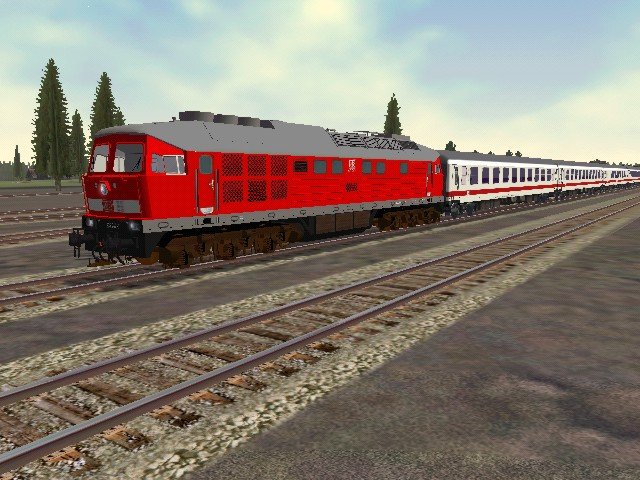 234 242 mit IC beim verlassen des Innsbrucker Bahnhofs