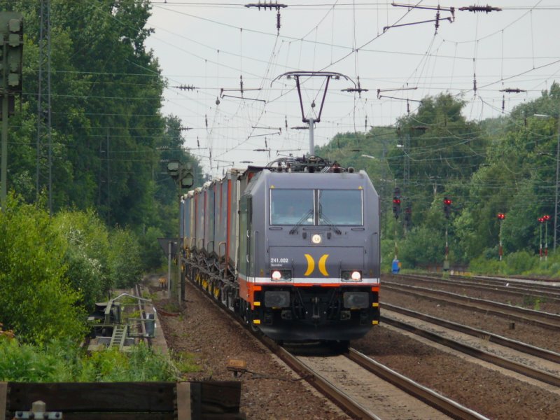 241.002 der Hectorrail am 27.5.2009 in Recklinghausen-Sd