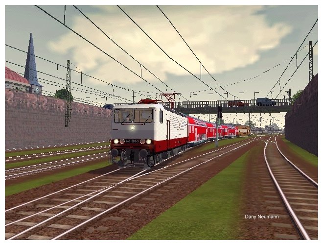 243 001 mit einem mix aus DDR-Dostos.