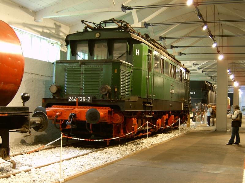 244 139 im Technikmuseum Prora ausgestellt,17.06.06