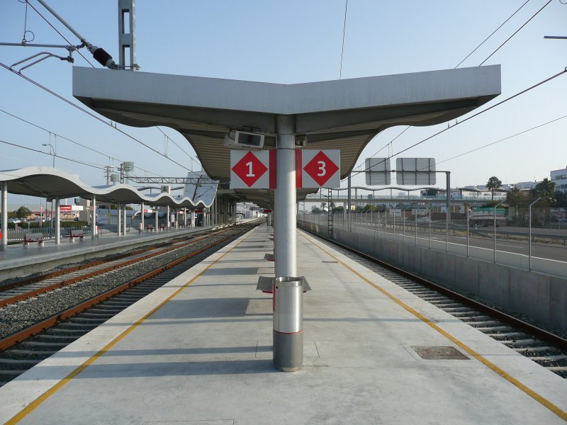 25.02.09,Bahnhof San Fernando-Bahi Sur.