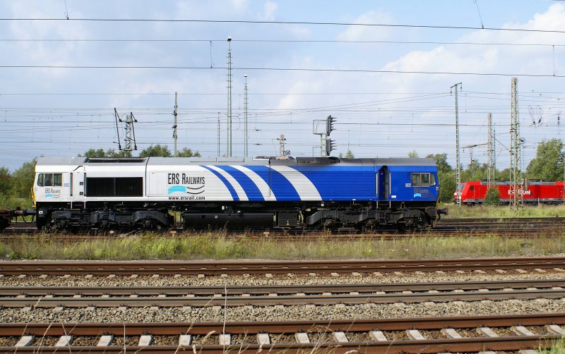 26.8.2007. Class 6612 im Lehrter Gterbahnhof.