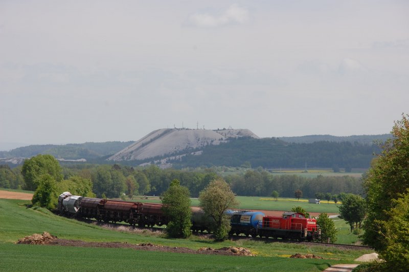 294 624 am 08.05.2009 zwischen Hirschau und Gebenbach (Strecke Amberg-Schnaittenbach)