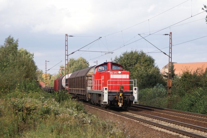 294 670-1 mit gem. GZ in Limmer 02.10.2008