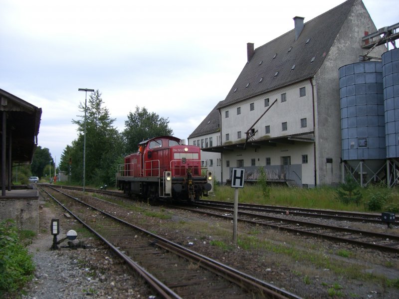 294 745 rangiert in Hirschau am 20.08.2007. (Strecke Amberg-Schnaittenbach)