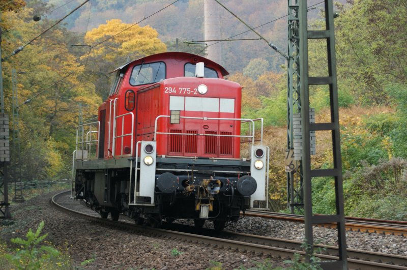 294 775-2 auf der Rckfahrt von Weidenthal/Pfalz