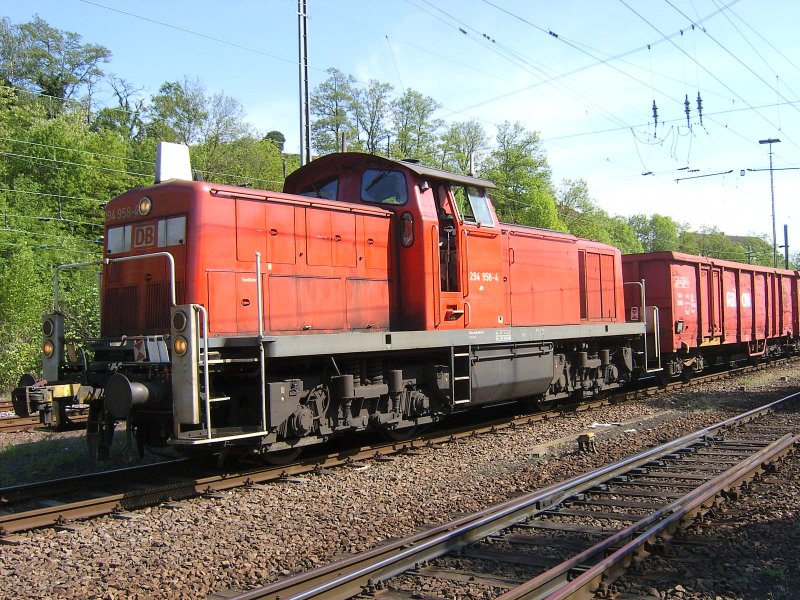 294 958-4 in Neunkirchen/Saar bei Rangierarbeiten