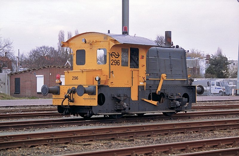296 Leiden Goederen (Gbf) fotografiert am M�rz 1994.