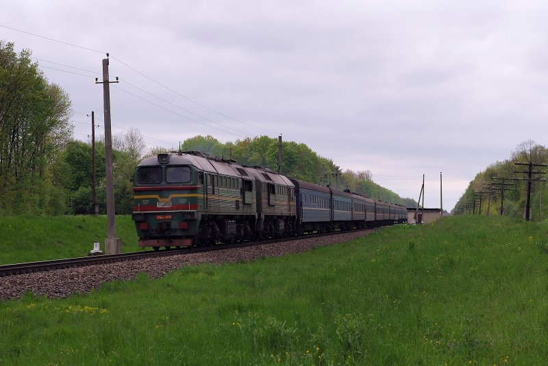 2M62 - 0875 mit D 350 bei Semakifschi (03.05.2008)