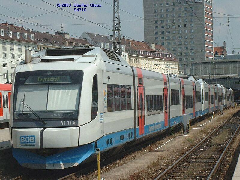 3 Integral der BOB (Bayerische Oberlandbahn)