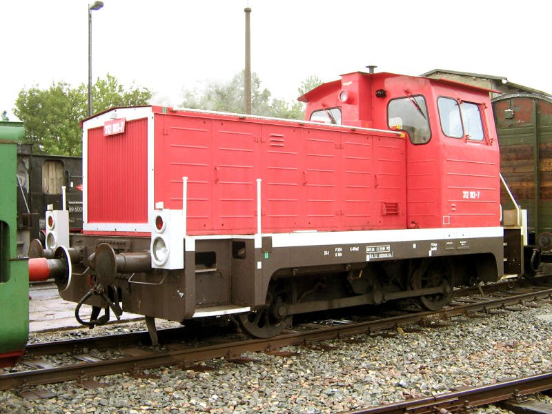 312 183 in orientrot, Glauchau 09.09.07