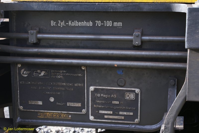 31.3.2008: Br 203 005 (ehemals 202 461-0) alis der starke Anton.