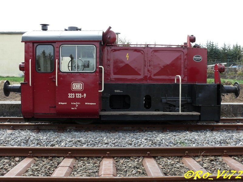 323 139-9, Bj. 1959. Bahnhofsfest in Ulmen. 27.04.2008.