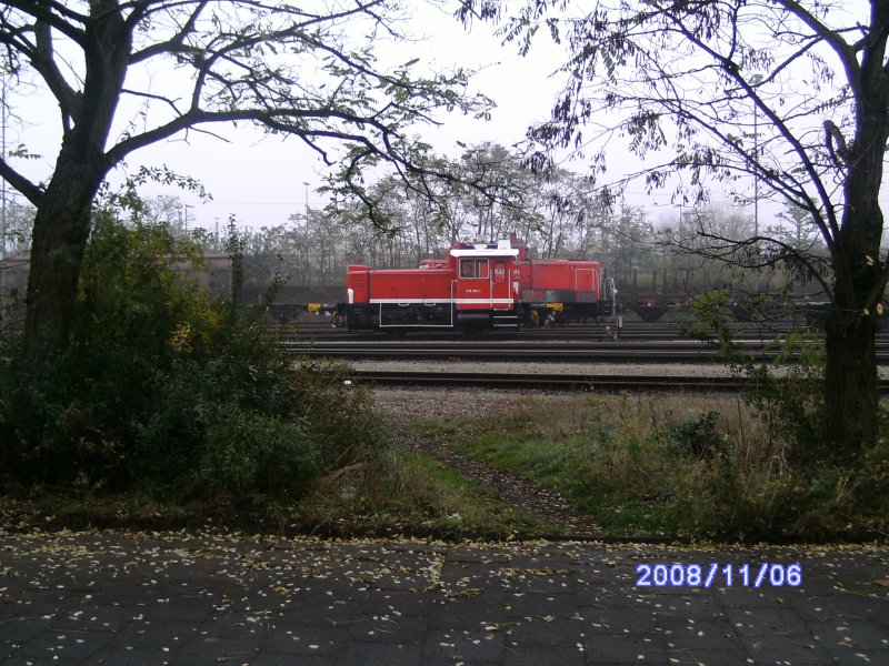 335 210-1 am 8.November 2008 in Maschen.