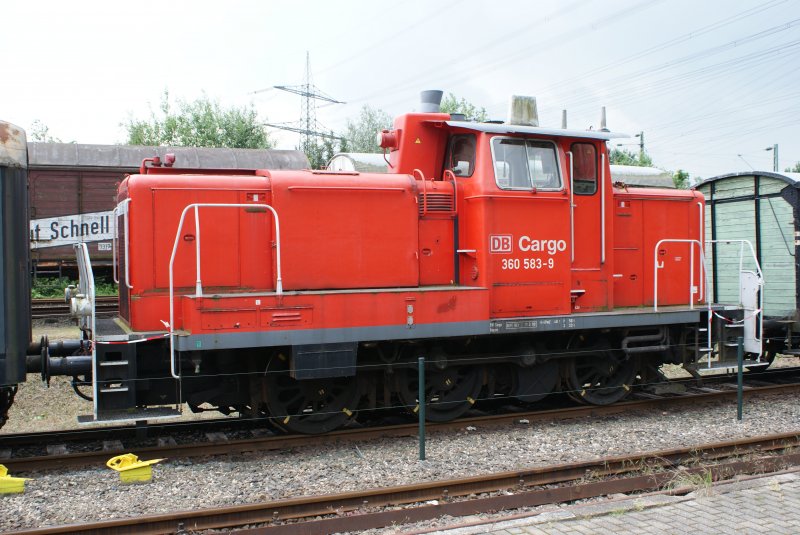 360 583-9 in Dahlhausen,im Mai 2009.