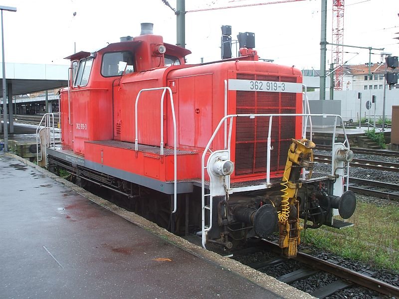 362 919-3 am 08.09.2007 im Hbf Hannover abgestellt.