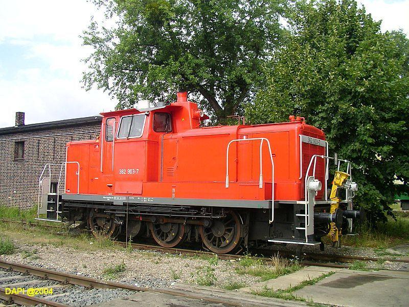 362903 bei der Fahrzeugausstellung 28.08.2004 in Lutherstadt Wittenberg.