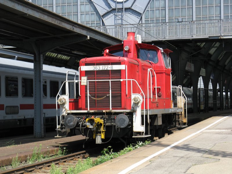 363 172-8 am 22.07.09 in Karlsruhe Hbf.