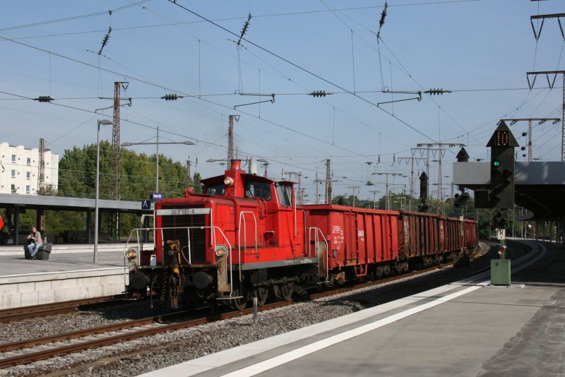 363-191-8 am 17.9.2009 im Essener HBF