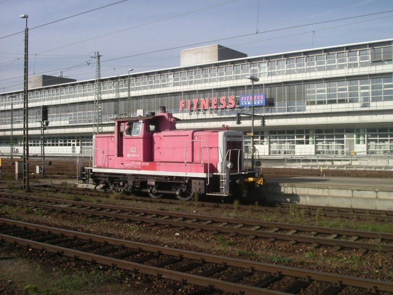364 847 am 25.10.2005 holt in Regensburg einen geendeten RegionalExpress ab!