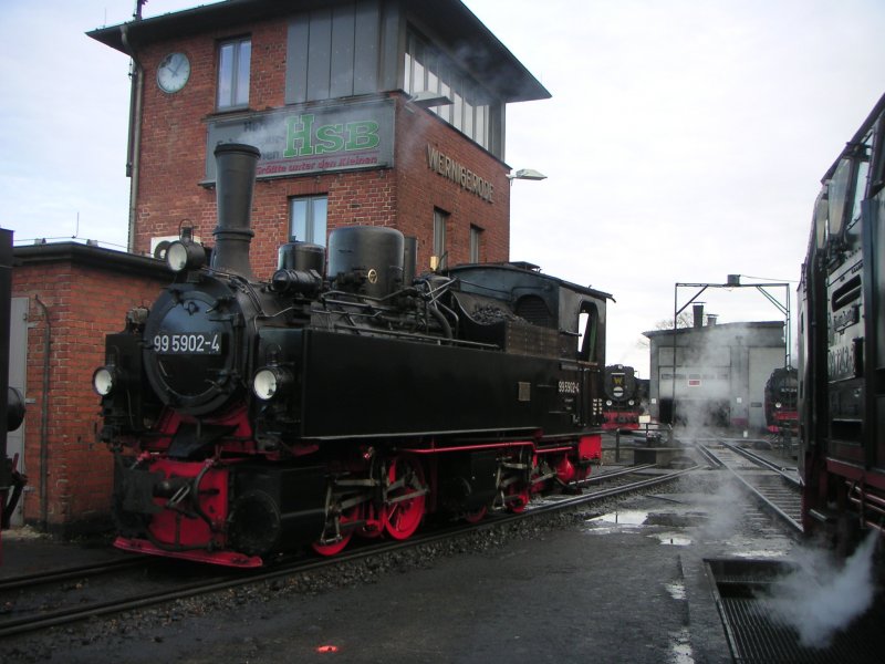 4 br 99 im Bw Wernigerode