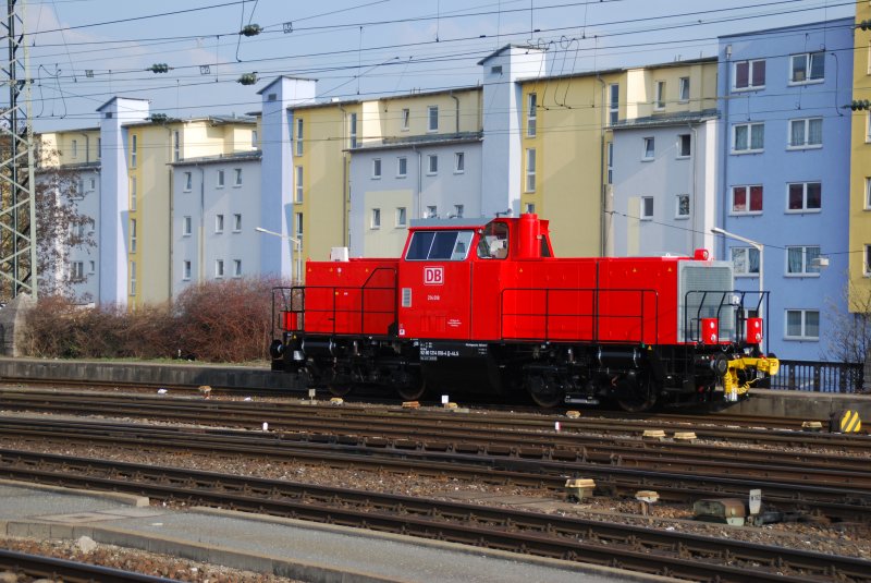 4 Tage nach der Abnahme ist 214 018 schon fleiig beim rangieren in Nrnberg am 03.04.2009
