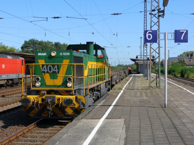 404 der Dortmunder Eisenbahn in Herne am 9.9.2008