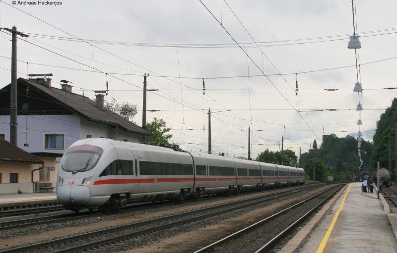 411 009-7 als ICE 562  St.Anton am Arlberg  von Wien nach Bregenz bei der Durchfahrt Brixlegg am 23.5.08.