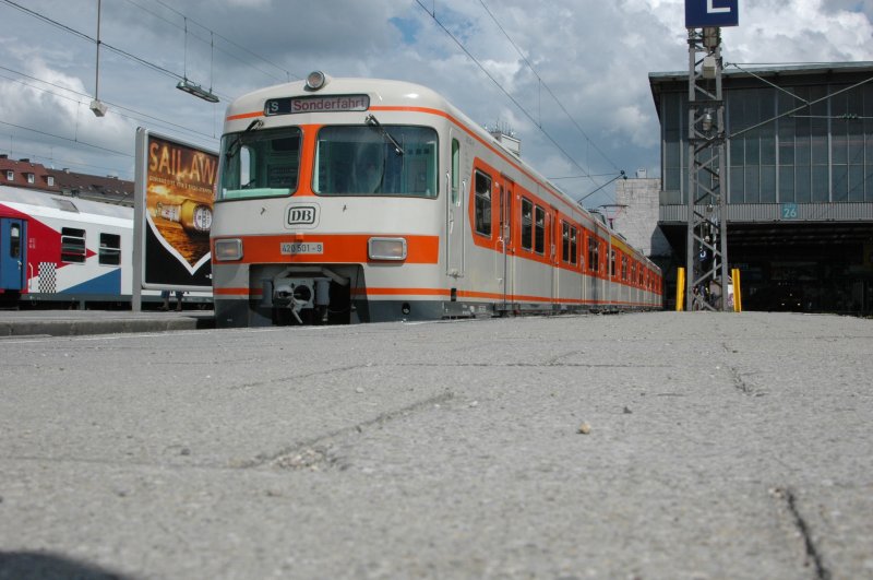 420 001 am 31.05.08 im M�nchner Hbf