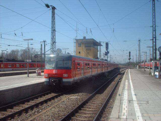 420 066 bei der Einfahrt in Mnchen Pasing.