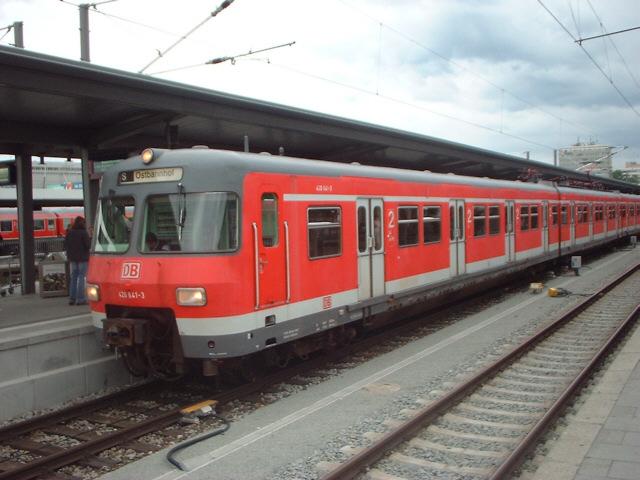 420 141 ist am Ostbahnhof angekommen... Wir schreiben den 01.06.04.