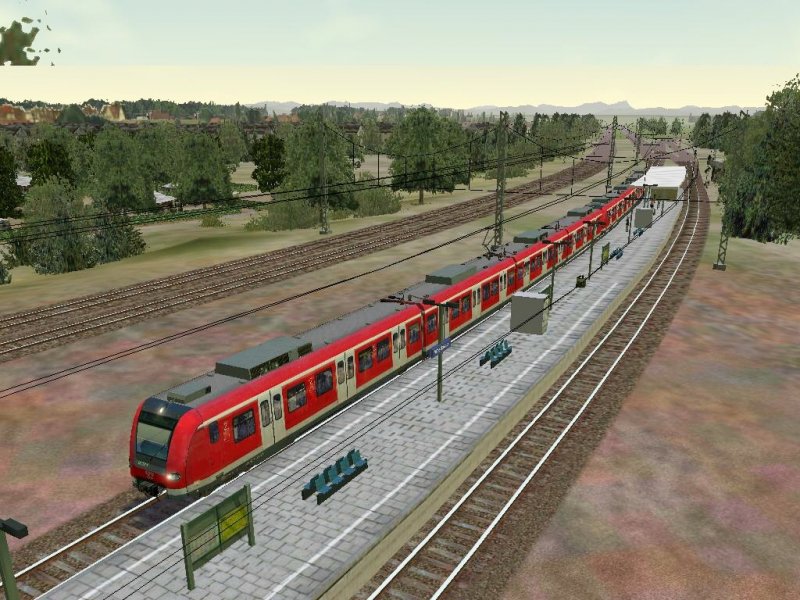 423 361/861 und 423 281/781 als S6 auf dem Weg nach Hhenkirchen-S in Mnchen-Westkreuz. Pro Train Karwendelbahn