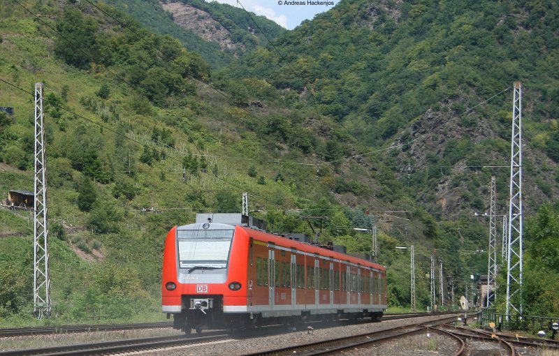 425 136-9 als RE 12003 in Ediger-Eller 30.7.08