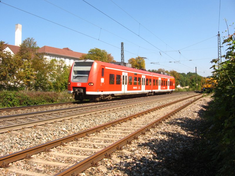 426 513-8 als RB 19302 kurz vor Göppingen 16.9.07