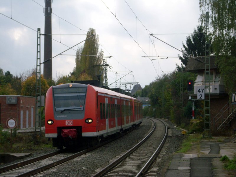 426 515-7 und 523-7 als RB 11068  Rhein-Niers Bahn  nach Duisburg, Einfahrt Erkelenz