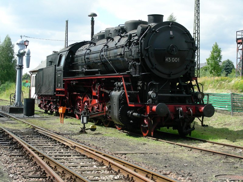 43 001 im BW Hilbersdorf 2008