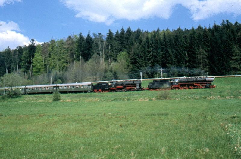 44 404 + 58 311 Ettlingen - Bad Herrenalb 1988