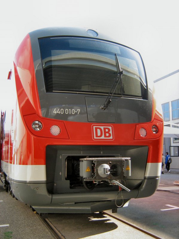 440 010-7 auf der InnoTrans in Berlin, 27. 9. 2008