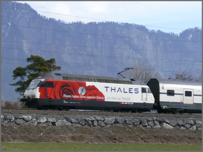 460 012-8  Thales  in Landquart (21.02.2008)