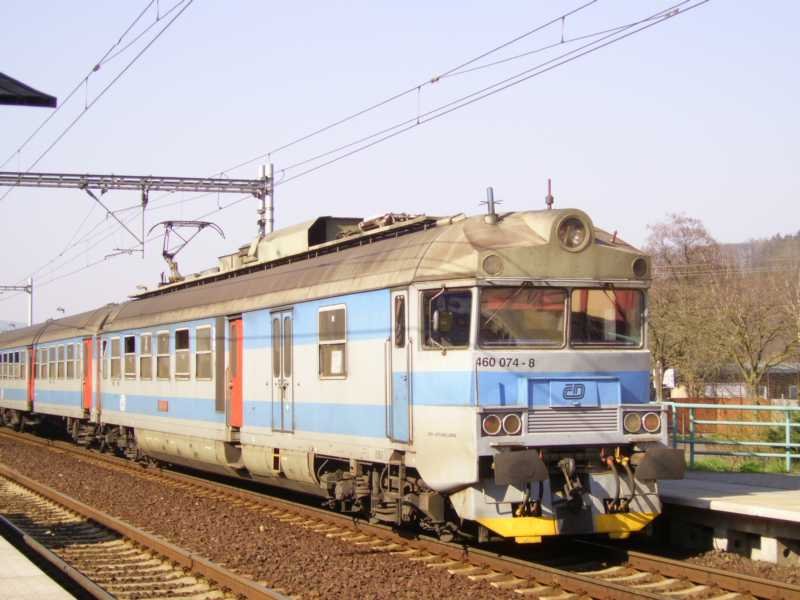 460 074-8 am 26.03.07 in Dobkovice bei Decin.