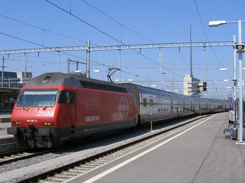 460 097 bei Einfahrt in Zrich - 12.08.2005
